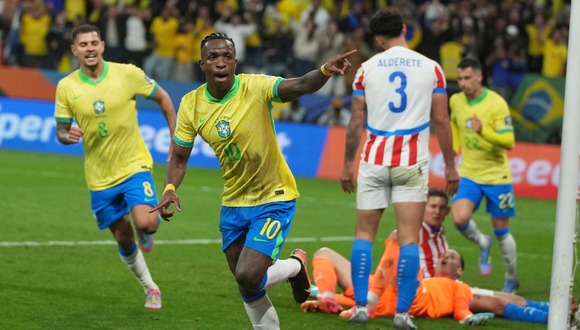 TROME | Vinicius Jr. GOL Brasil - Paraguay (Universo)