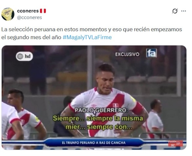 Programa de 'Magaly TV: La Firme' mostró a Lapadula con otra mujer. (Foto: X)