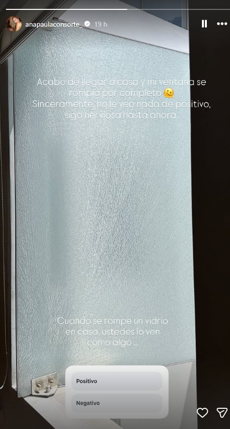 Comunicado de Ana Paula Consorte.