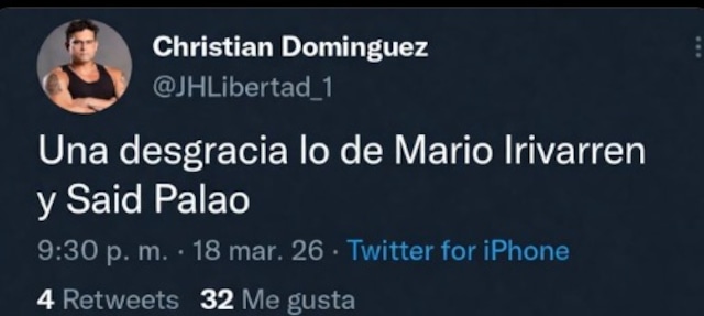 Salieron divertidos memes del ampay a Mario Irivarren y Said Palao. (Redes sociales)