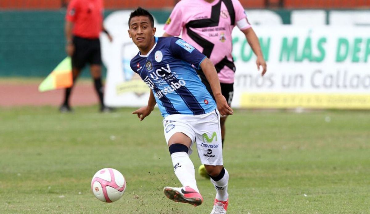 Christian Cueva solo jugó pocos partidos con César Vallejo de Trujillo