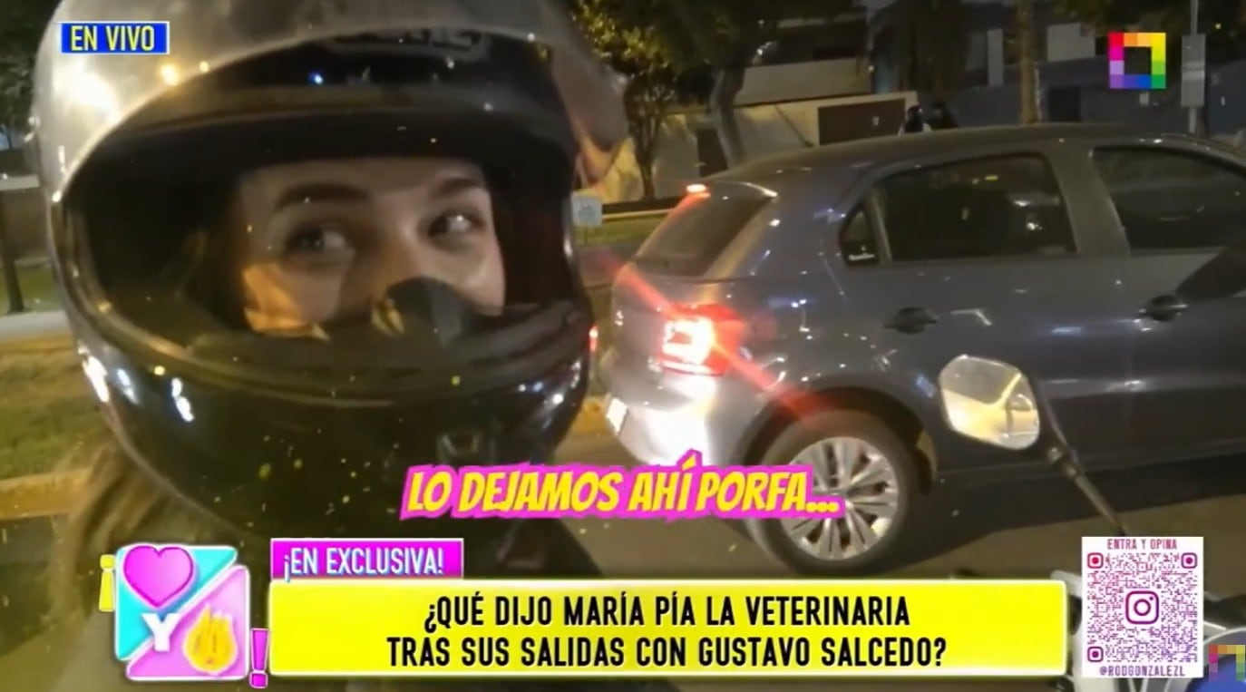María Pía Vallejos revela detalles de su vínculo con Gustavo Salcedo.