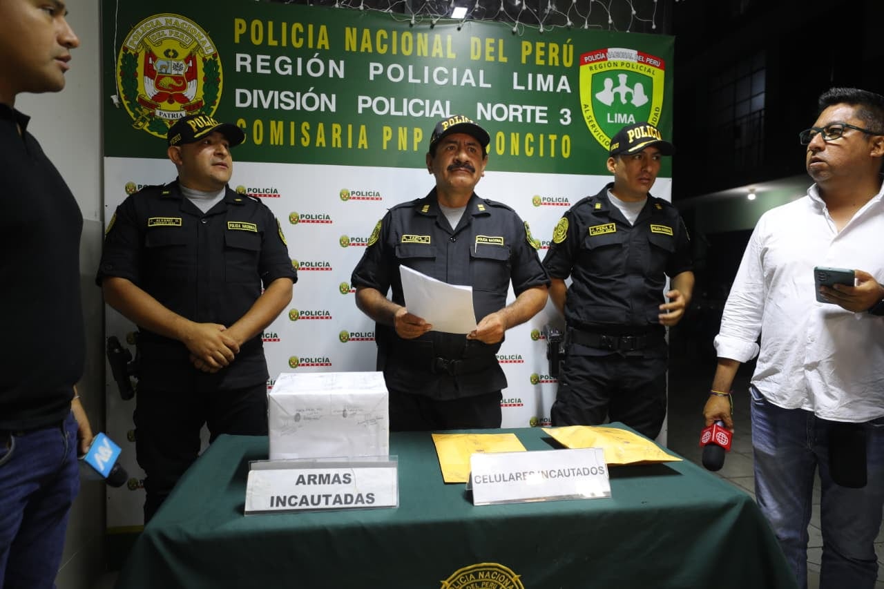 El coronel Segundo Tapia, jefe la División de Orden Público y Seguridad Nacional, dio detalles de la captura de futbolista.