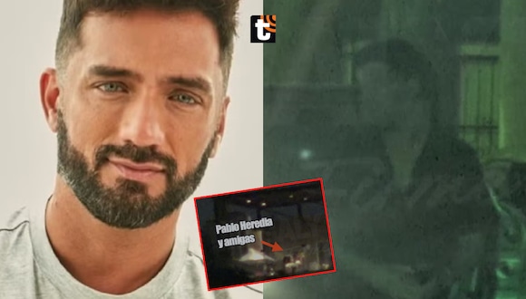 Pablo Heredia es captado con 'amiguitas'.