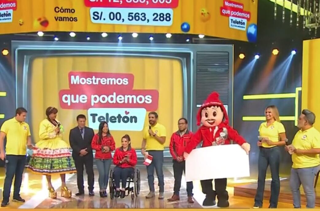 Grandes artistas se unieron en favor de la Teletón.