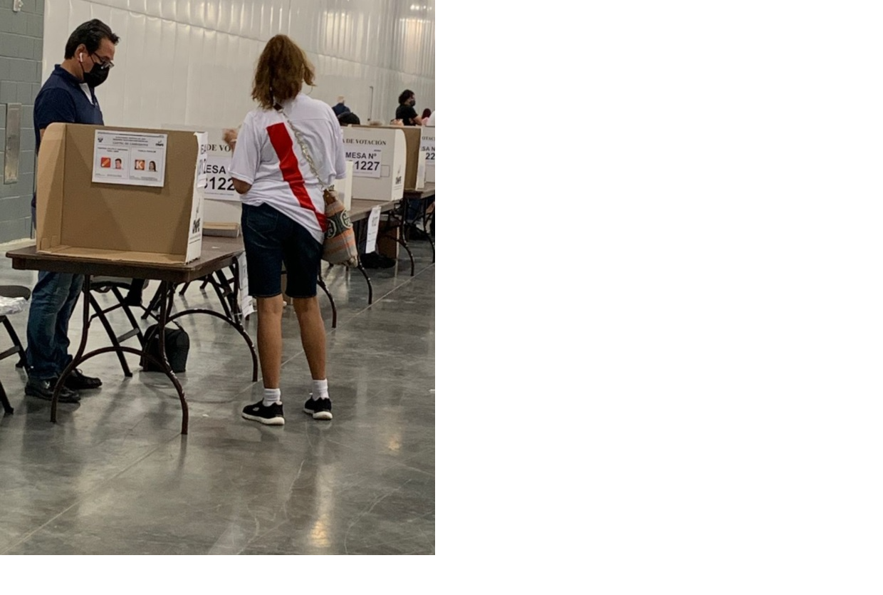 El centro de votación está ubicado en el Centro de Convenciones de Miami Beach, Estados Unidos.