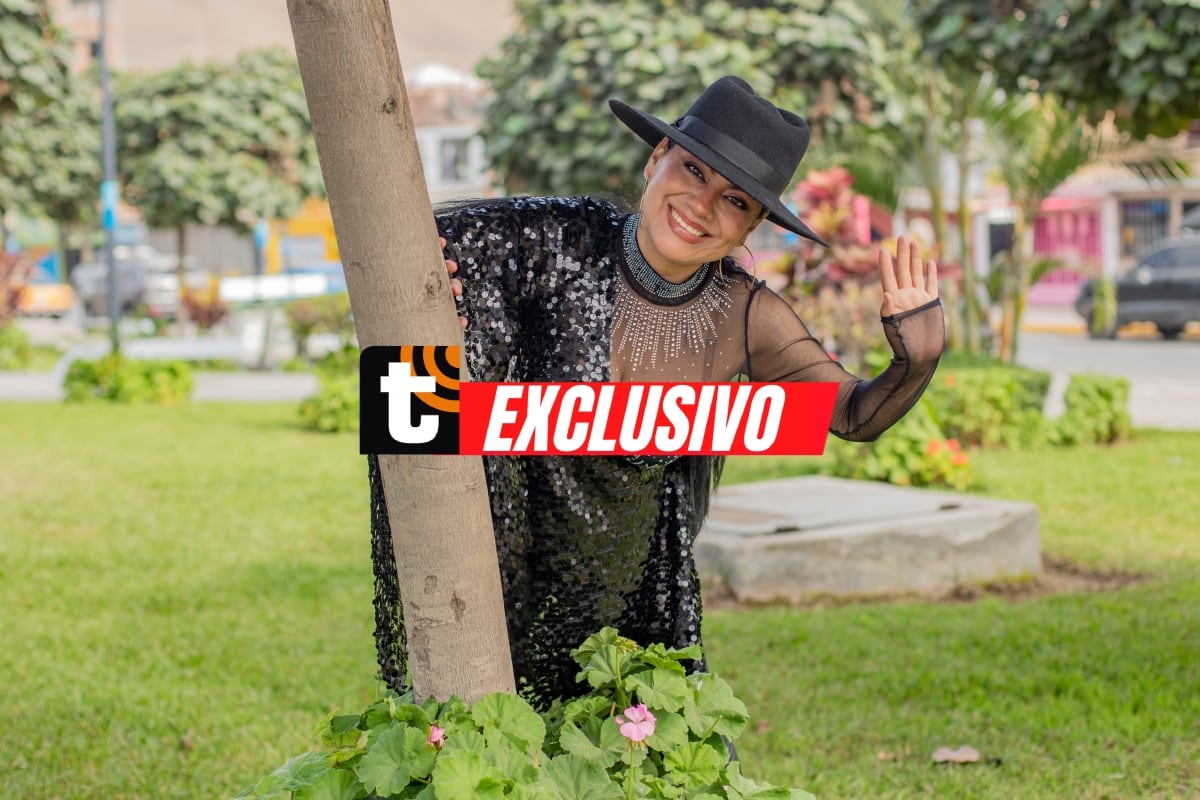 Edith Quintana, imitadora peruana de Olga Tañón. Foto: Britanie Arroyo.