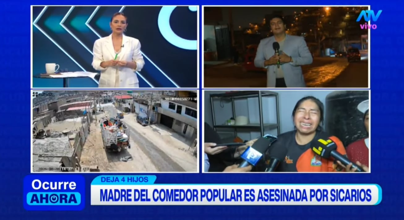 Hermana de la víctima reveló que Betsy Mallma protegió a su bebé de un mes de nacida al momento de recibir la ráfaga de disparos.