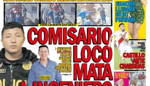 COMISARIO LOCO MATA A INGENIERO