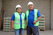Víctor y María Luz, de Lima Este: “Fierros y cemento salen como el pan”