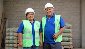 Víctor y María Luz, de Lima Este: “Fierros y cemento salen como el pan”