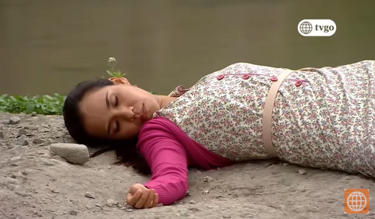 Cuando Felícitas fue impactada por la piedra que lanzó Oliverio en su duelo con Disney. (Foto: América TV)