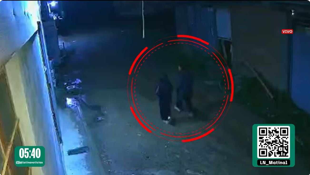 Cámaras captaron al asesino y terminó confesando. Foto: Latina
