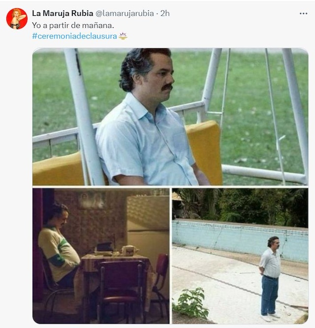 Trome | Clausura París 2024: Los memes de la ceremonia de los Juegos Olímpicos (Foto: Twitter)