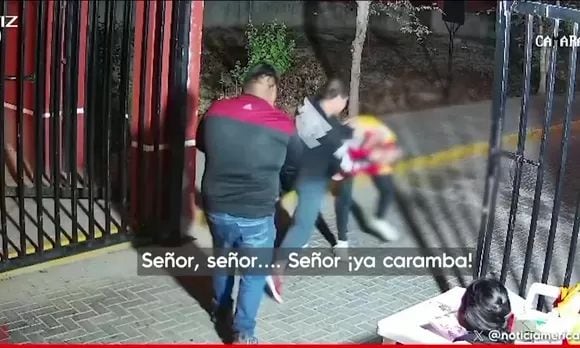 Policía en retiro agredió a vigilante de condominio en Piura. Foto: América Noticias