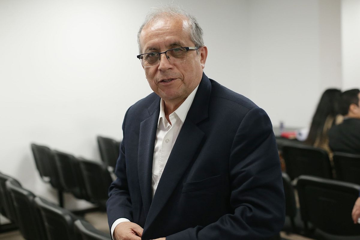 Nicanor Boluarte, hermano de Dina Boluarte. (@gec)