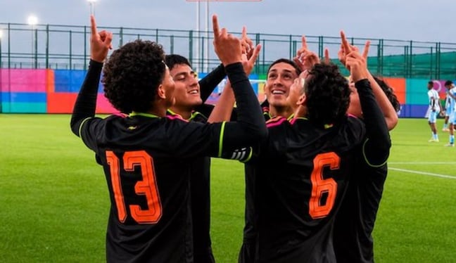 Selección peruana Sub 15 tuvo una increíble reacción ante Rusia (Foto: @LaBicolor)
