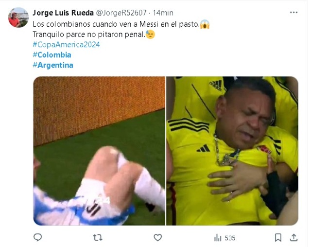 Memes de la final de la Copa América