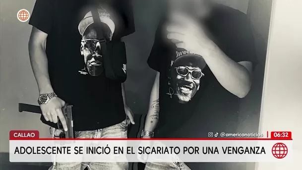 Sicarios adolescentes se lucen armados en redes. Foto: América noticias