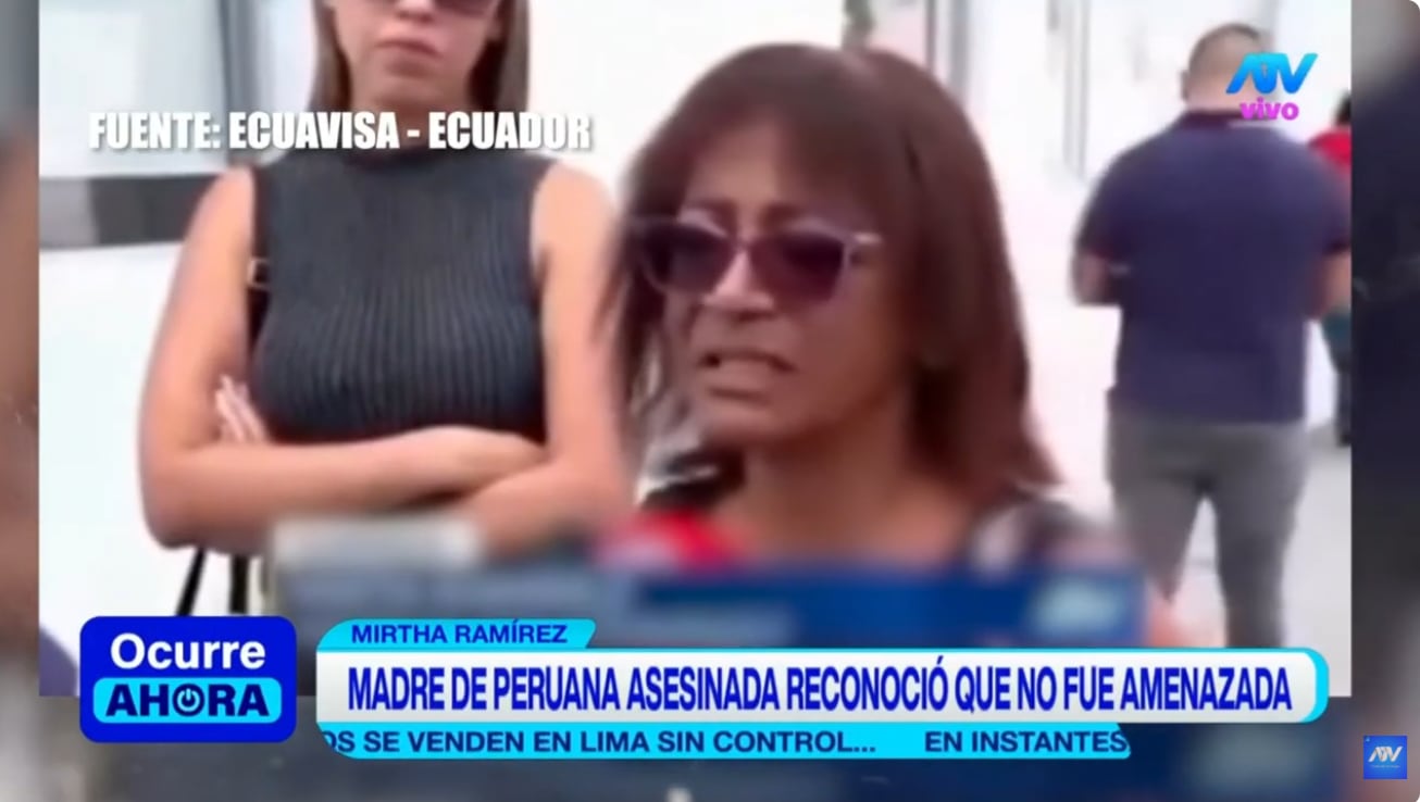 Madre de Guisella Fernández Ramírez descarta que su hija haya recibido amenazas.