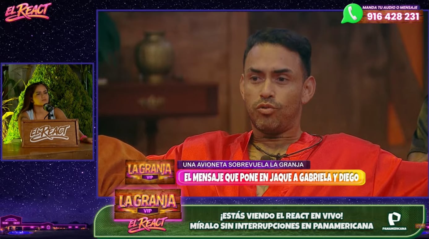 Diego Chávarri afirma que jamás hubo algo comprometedor con Gabriela Herrera.