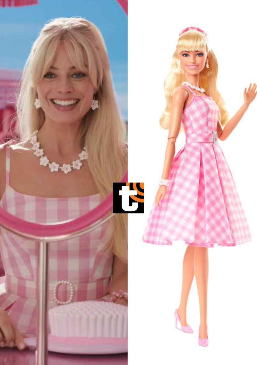 Margot Robbie le dará vida a Barbie en la nueva cinta. (Redes sociales)