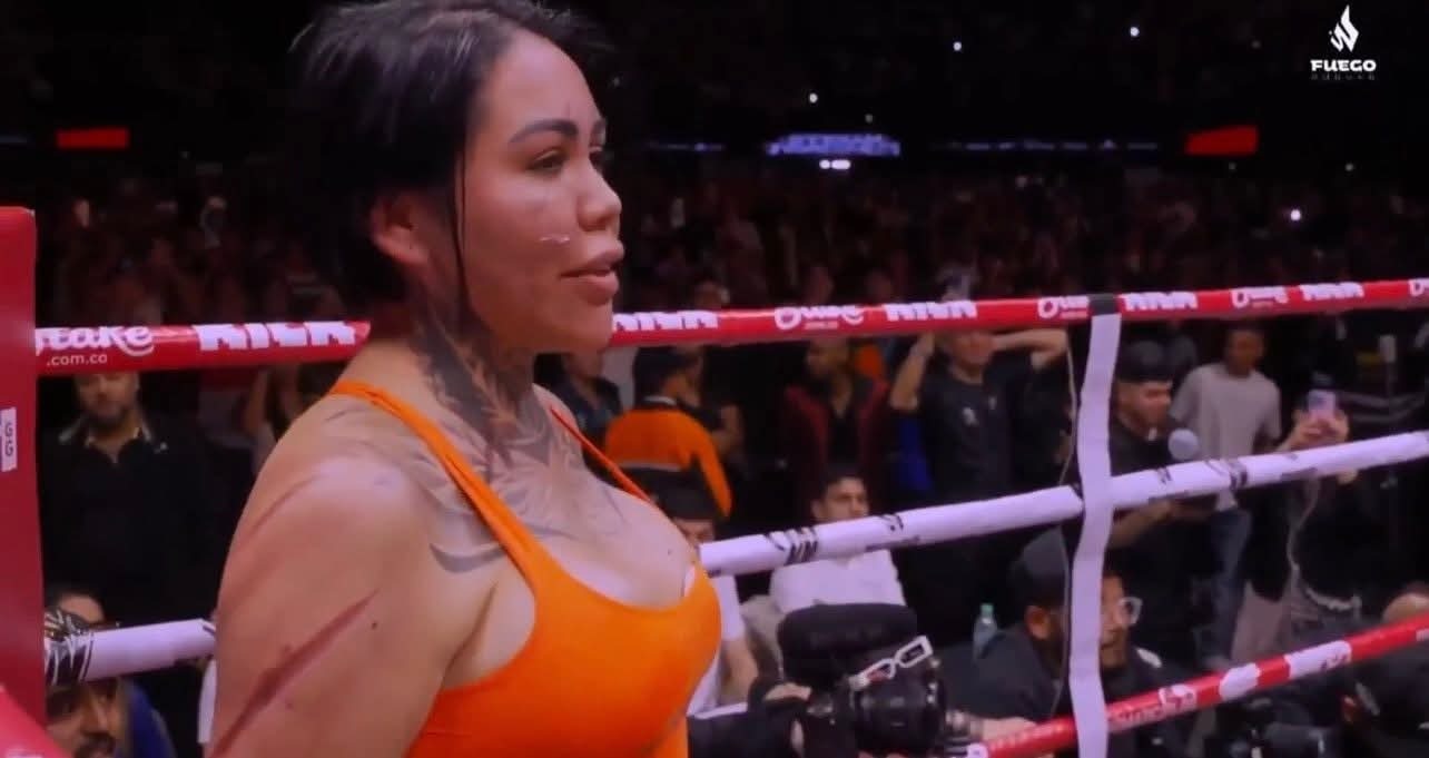 La polémica se apoderó de Stream Fighters 4, por la actitud de Yina Calderón. (Captura Kick Westcol)