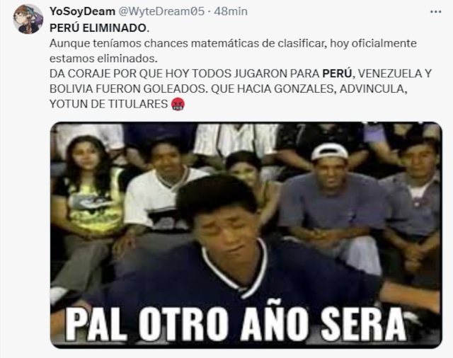 Perú perdió 0 a 3 contra Uruguay y se despide del Mundial 2026.
