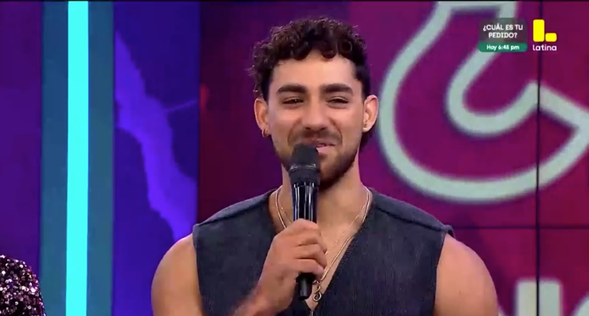 Modelo fue invitado al programa 'Ponte en la cola'. (Fuente: Latina)