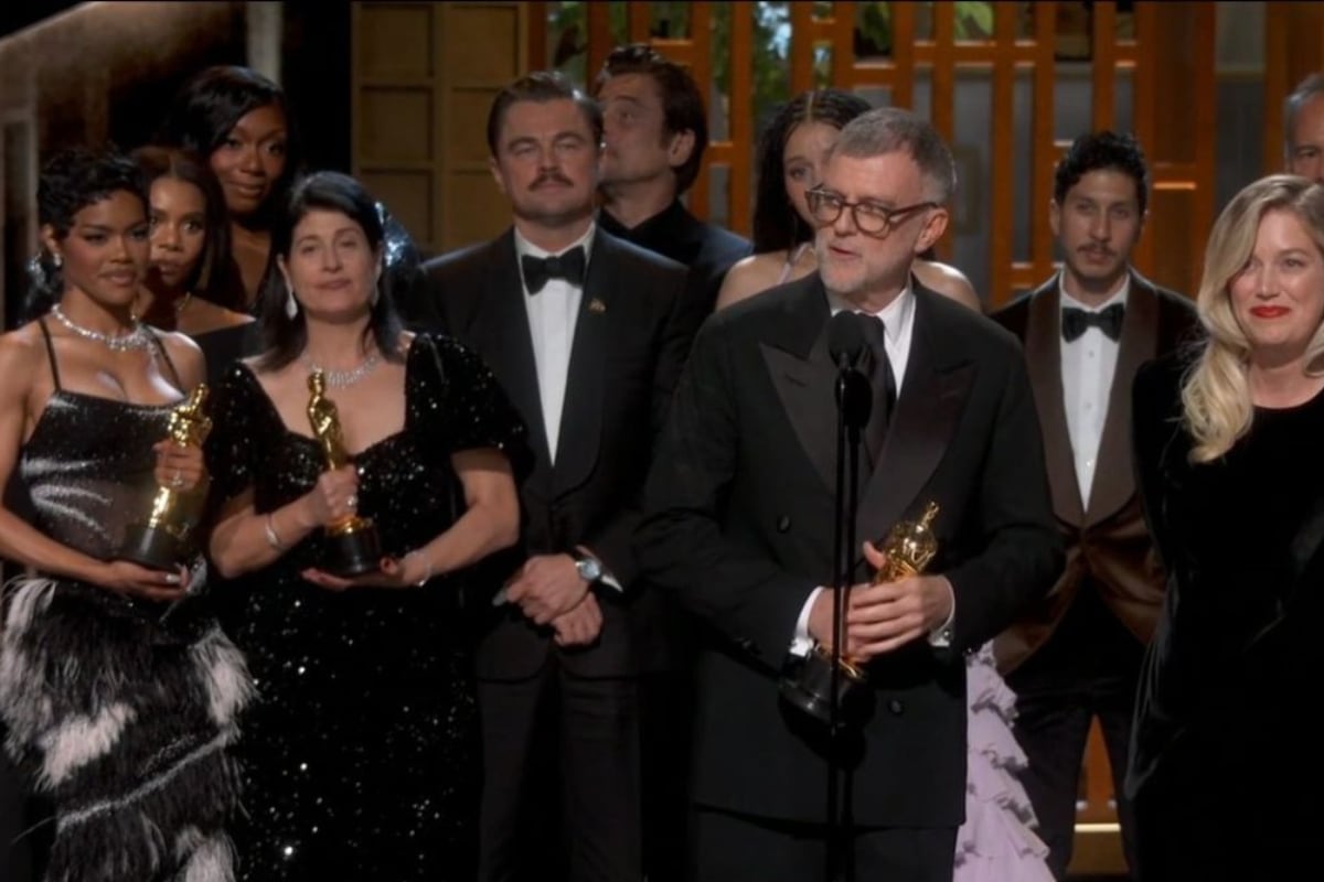 Una batalla tras otra se llevó el Oscar a mejor director y mejor actor. (Captura Tv)