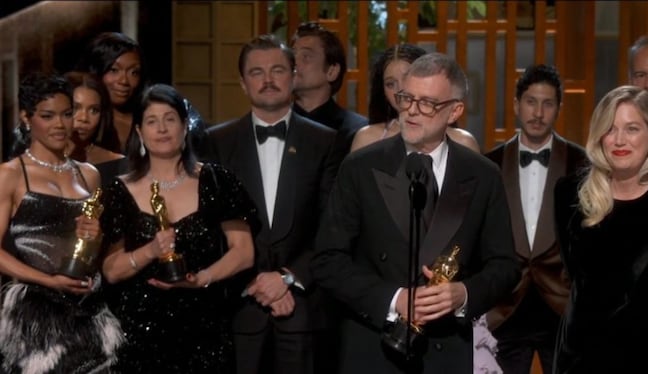 Una batalla tras otra se llevó el Oscar a mejor director y mejor actor. (Captura Tv)