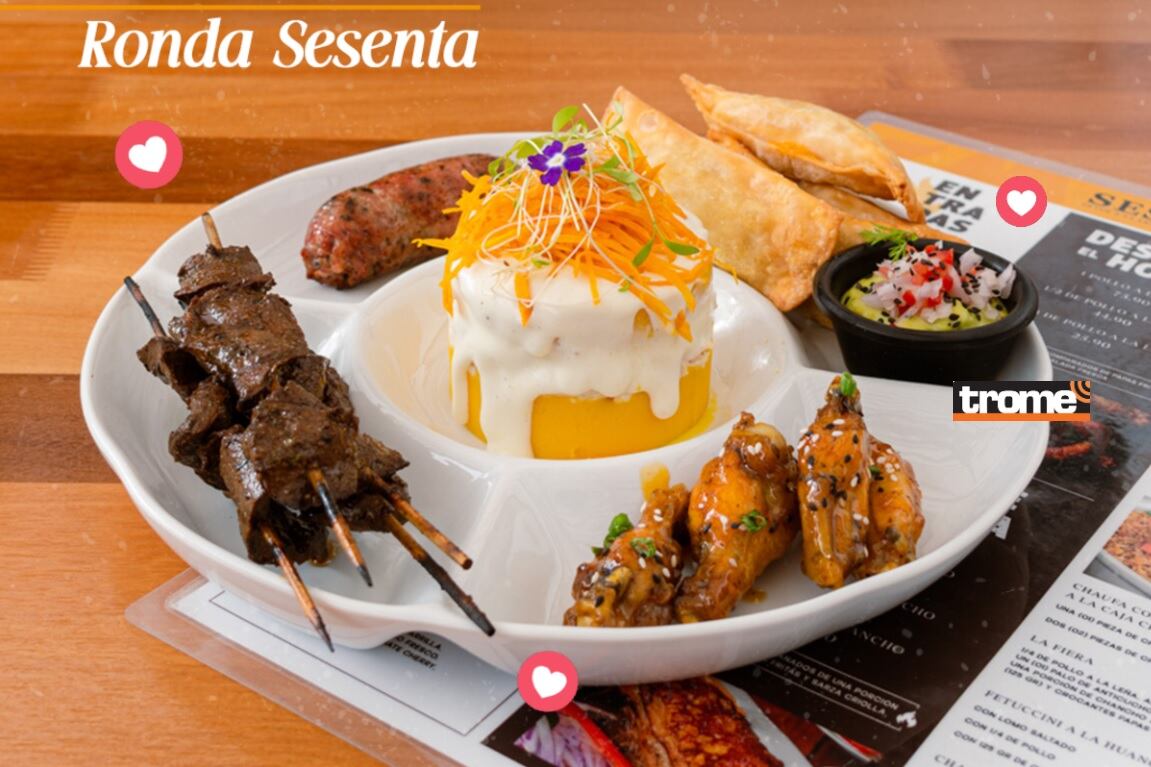 Deliciosas propuestas encontrarás en este 'San Valentín' para celebrar el amor y la amistad. (Isabel Medina / Trome / Restaurante Sesenta).