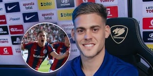 Federico Girotti vio partido de San Lorenzo en Buenos Aires y charló con sus directivos (Foto: GEC)