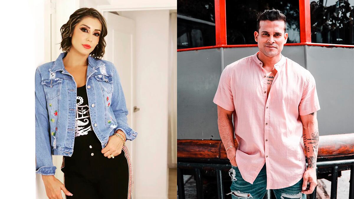 Así fue la ‘confrontación’ de Karla Tarazona con Christian Domínguez luego que el cantante se reuniera con América Hoy | Composición: @latarazona / @chrisdominguezof