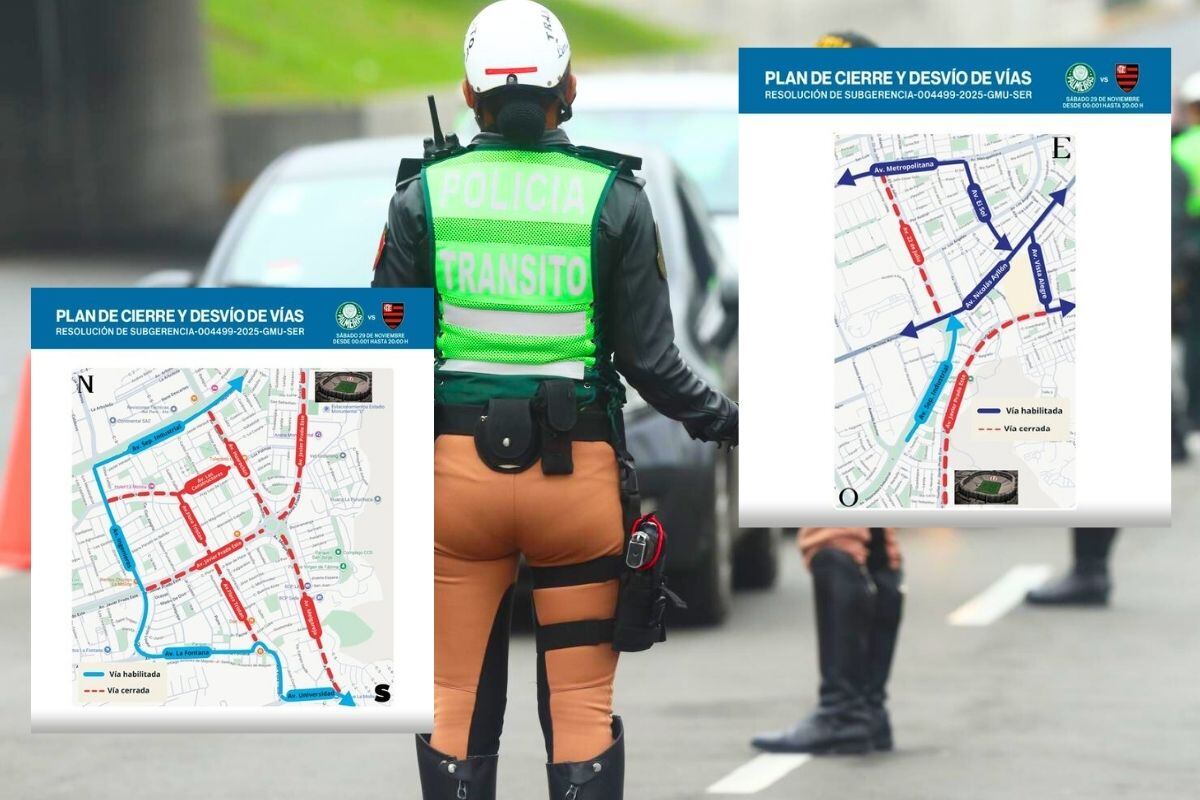 Muncipalidad de la Molina dio aconocer vias alternas para circular con vehículos (Foto: GEC)