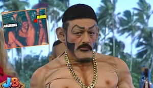 JB presentó su parodia del ampay A Mario Irivarren y Said Palao en Argentina