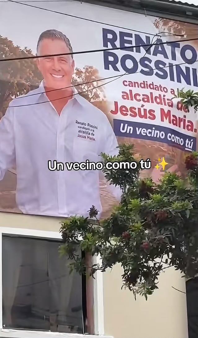 Renato Rossini anuncia candidatura a la alcaldía de Jesús María.