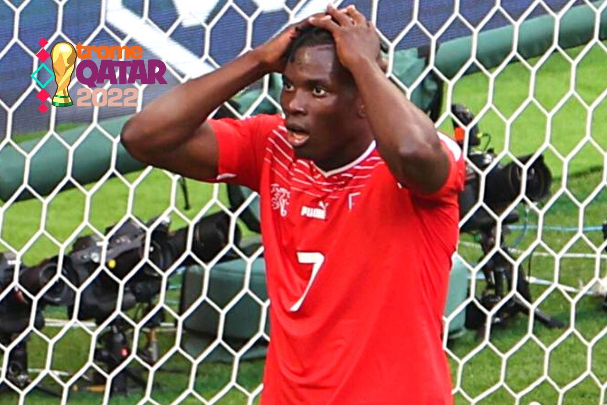 Breel Embolo fue primer jugador en la historia nacionalizado en anotar a su país de origen (Foto: Reuters )