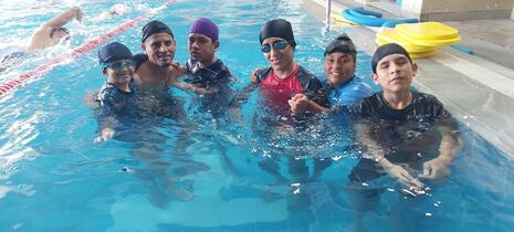 Natación inclusiva