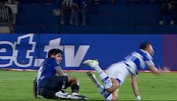 Trome | La expulsión de Luis Iberico en el Sporting Cristal vs. Dos de Mayo (ESPN)