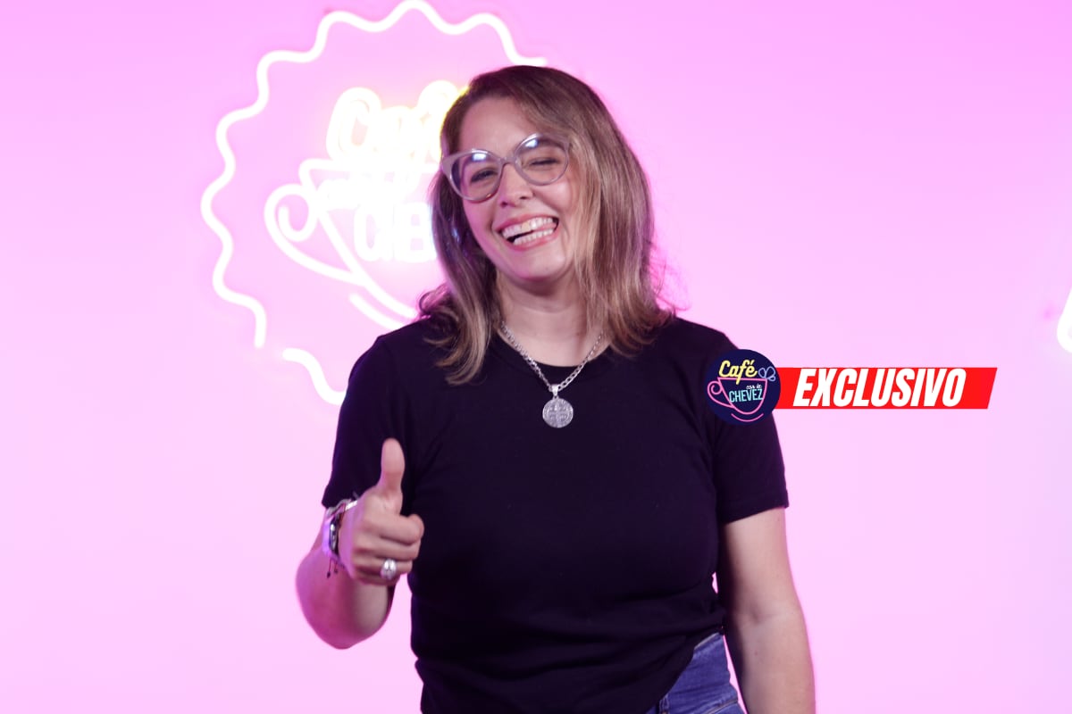 Yiddá Eslava es la invitada de esta semana en Café con la Chevez. (Foto: Lenin Tadeo)