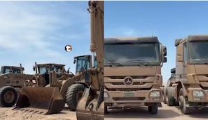 ¡Pondrán muro en la frontera! Chile despliega maquinaria militar y excava zanjas cerca del límite con Tacna