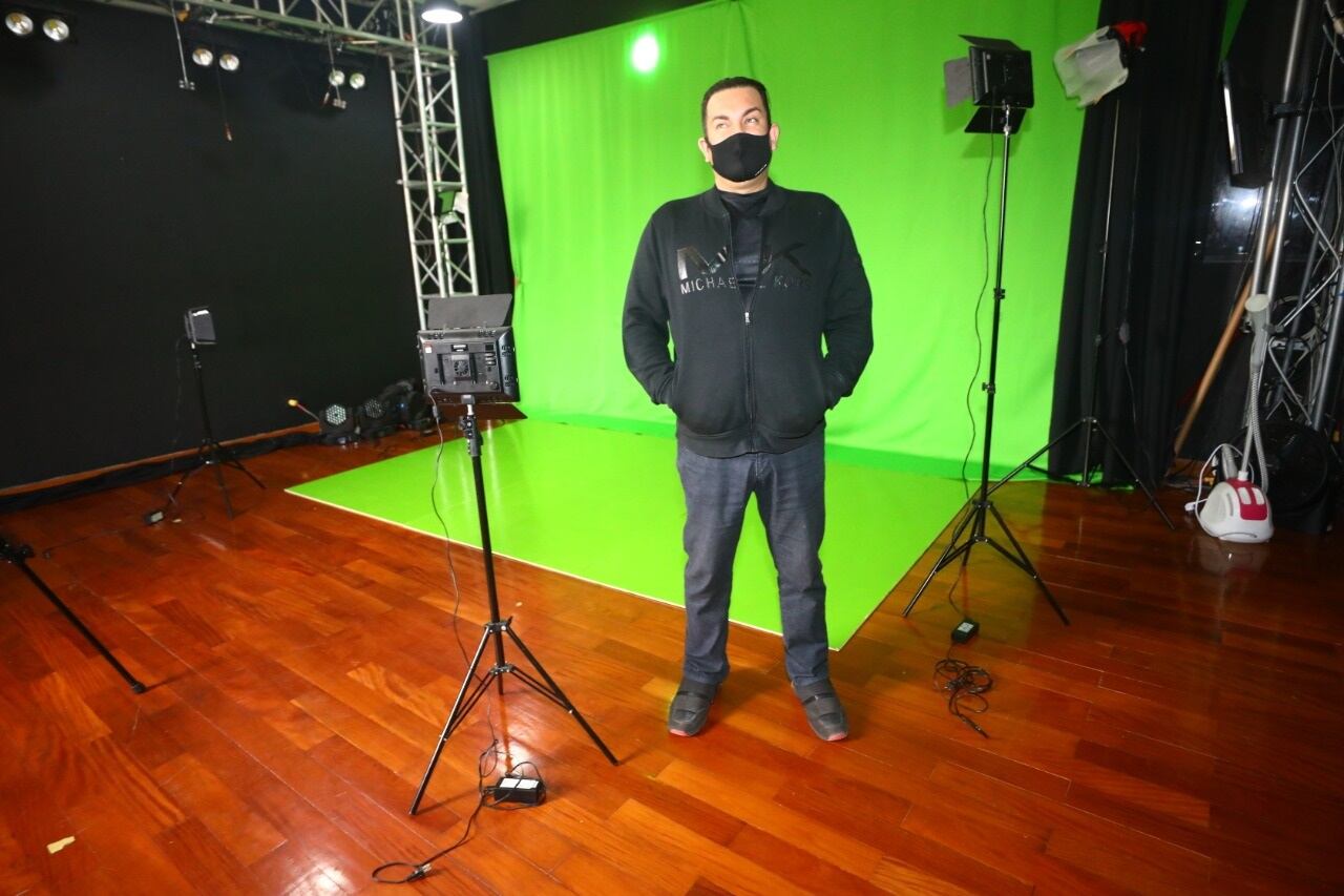 Delincuentes robaron equipos de audio y vídeo de productora de Alfredo Di Natale. | Foto: Gonzalo Córdova