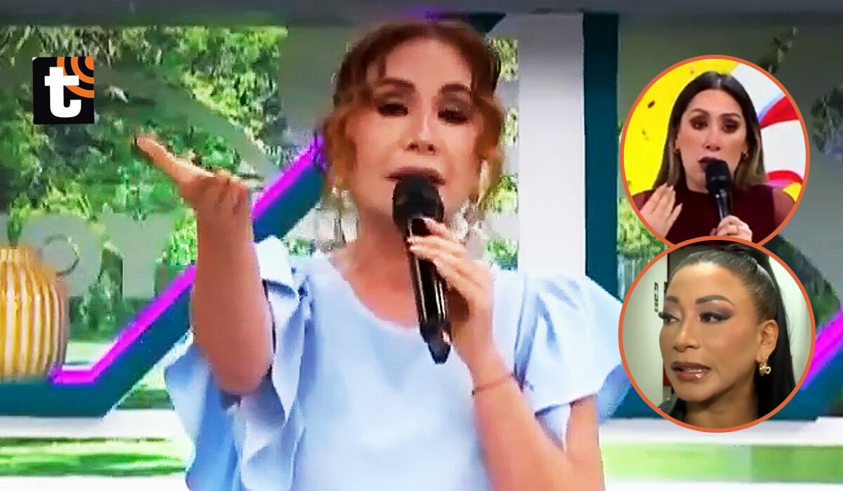 Janet Barboza no se quedó callada y le respondió con todo a Angie Chávez.