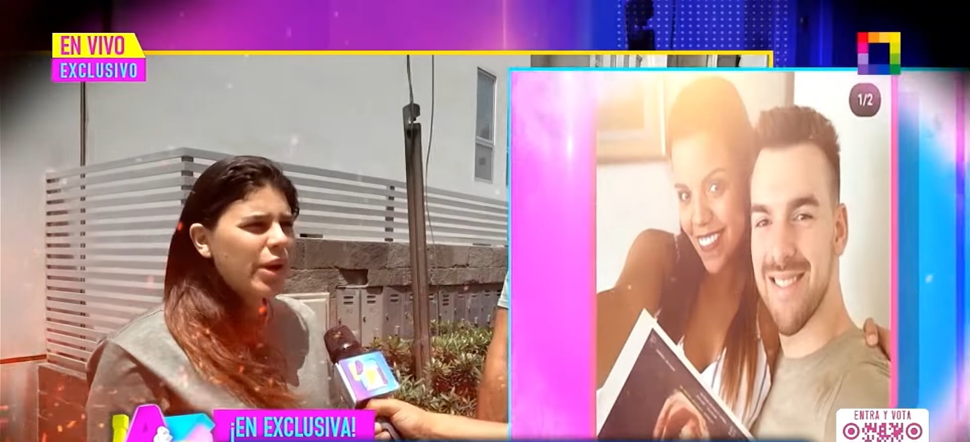 Influencer le responde a la 'Nena' Cubillas. (Fuente: Willax)