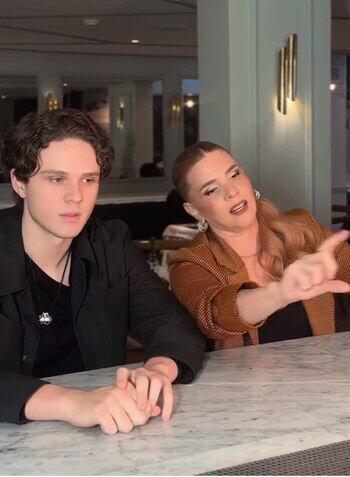 Su hijo Paulo tiene 22 años y está a punto de terminar la carrera de Medicina. Foto: Instagram Johanna San Miguel.