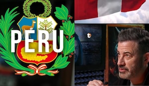 ¡Claves hasta en la comedia! Jimmy Kimmel mencionó al Perú en broma sobre Donald Trump y los molinos de viento