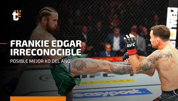 UFC: así quedó el rostro de Frankie Edgar tras patada de Chito Vera