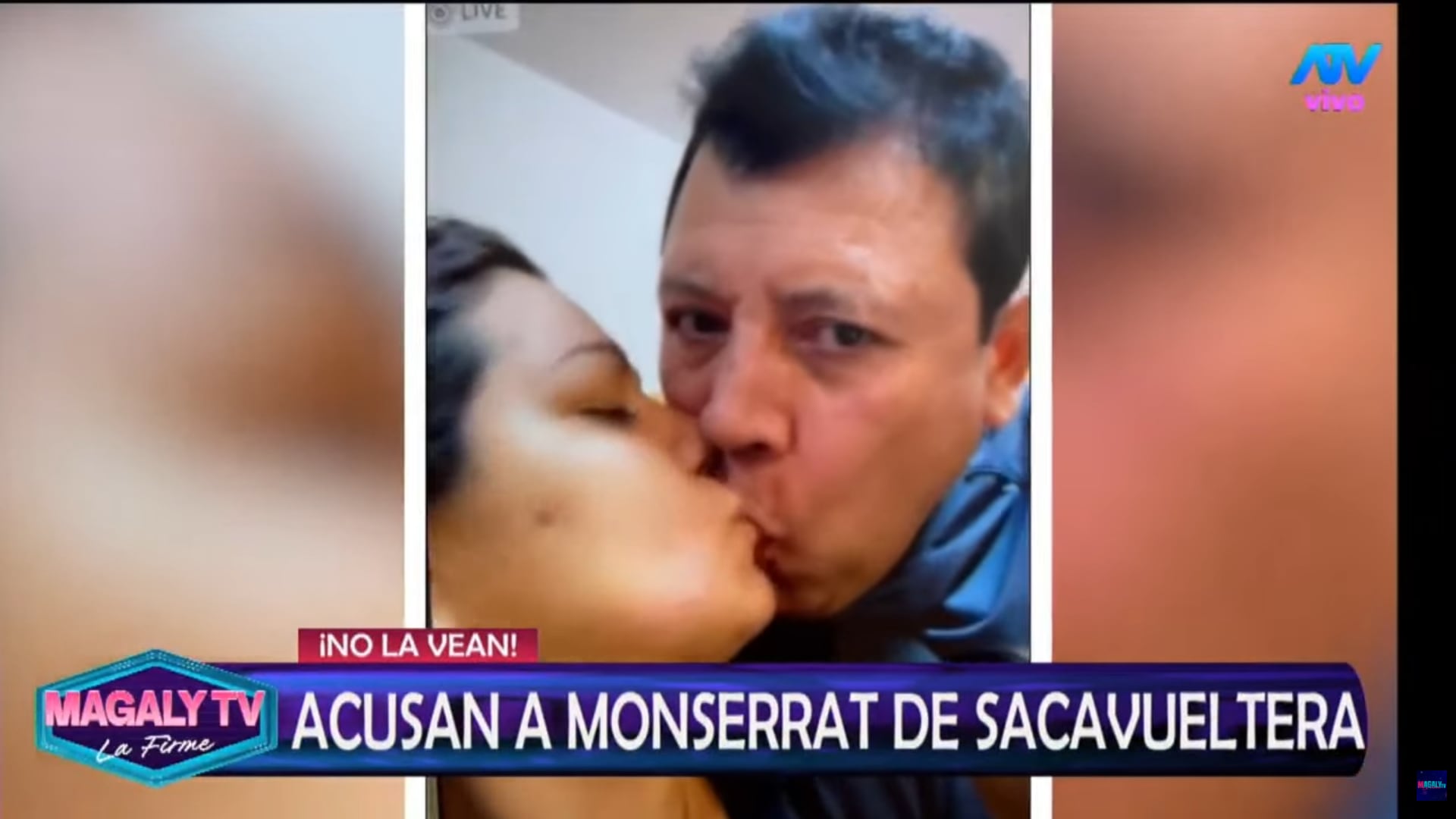 Monserrat Seminario habría engañado al cómico. (Fuente: Magaly TV: La Firme)