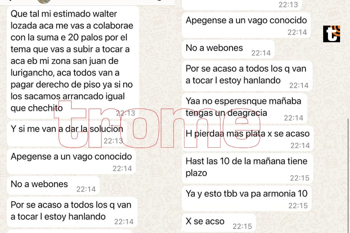 Armonía 10 recibió mensajes de extorsionadores antes del ataque al bus